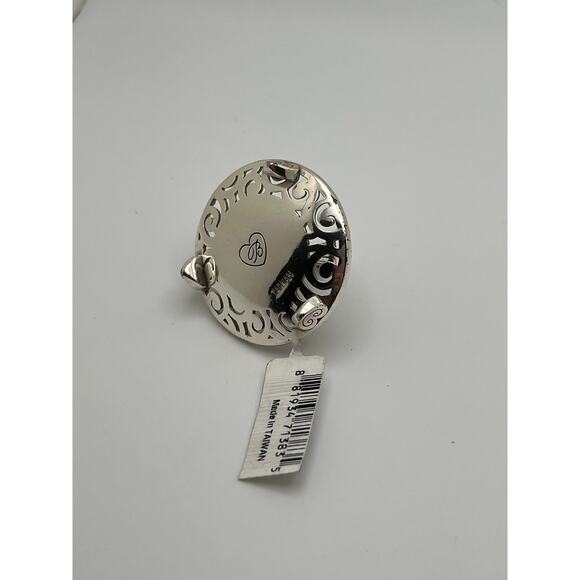 Nwt Brighton Lacie Daisy Ring Holder G80822 Swarovski crystal enamel filigree - Picture 5 of 6